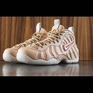 Foamposite tan brand new size 10.5